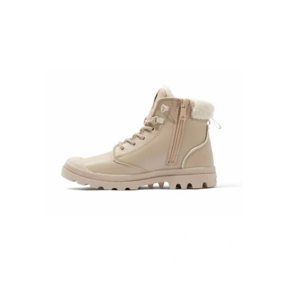 Abbildung von Palladium Pampa HI SNOW WARM Snowboot/Winterstiefel, Damen, Größe: 37, Beige Schuhe