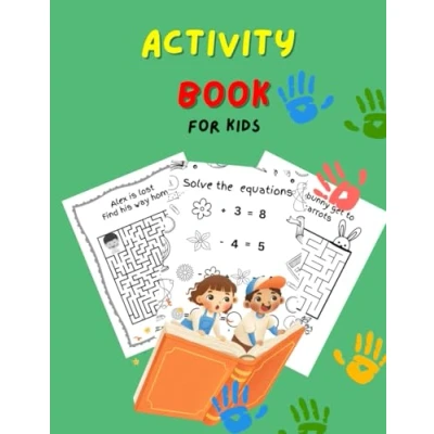 Abbildung von Activity Book for Kids: Explore Numbers, Shapes, Fun Challenges and Puzzles to Boost Math Skills
