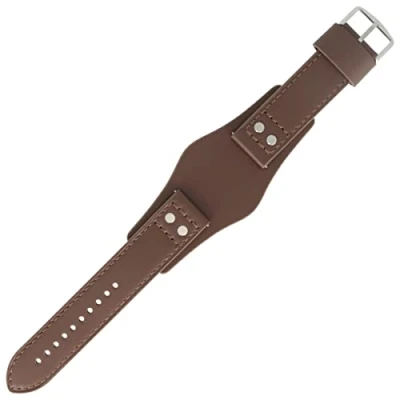 Abbildung von Fossil Uhrenarmband 22mm Leder Braun CH 2565 LB CH2565