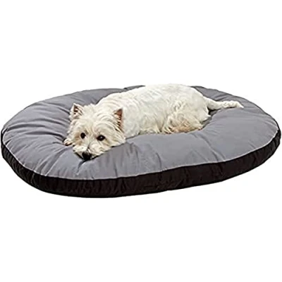 Abbildung von Karlie Tierkissen Liegekissen Doc Bed oval, grau schwarz