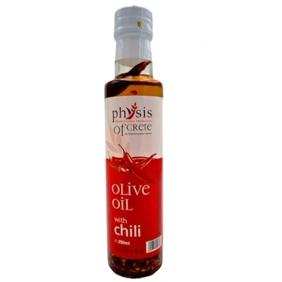 Abbildung von Physis of Crete Extra natives Olivenöl, 250 ml, griechisches perfekt für Salate (Chili)