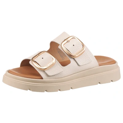 Abbildung von Tamaris Pantolette flach, Damen, Größe: 37, Ivory leather Schuhe