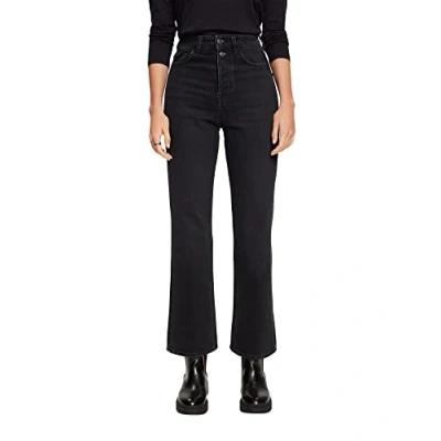 Abbildung von ESPRIT Damen 102ee1b342 Jeans, Black Dark Washed, 27W / 30L EU