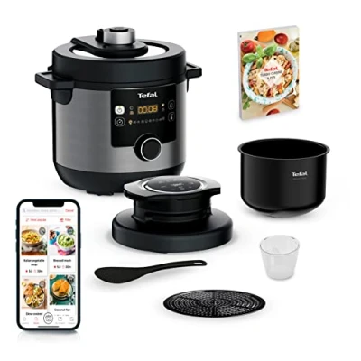Abbildung von Tefal Multikocher &quot;CY7788 Turbo Cuisine &amp; Fry&quot;, Schnellkochfunktion, 10 aut. Kochprogramme, 4 Extra Crisp Programme
