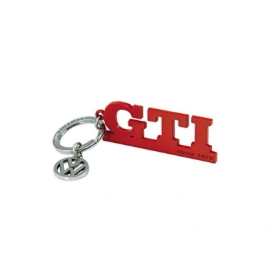 Abbildung von VW Collection by Brisa GTI MIT Charm Schlüsselanhänger, Größe: One Size, Rot