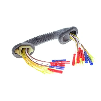Abbildung von VEMO EXPERT KITS + V10 83 0040 Reparatursatz, Kabelsatz hinten links, Fahrzeugtür, rechts mit Faltenbalg VOLKSWAGEN: Golf 5 Schrägheck