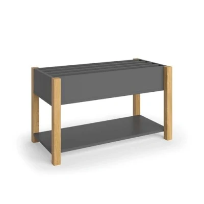 Abbildung von VitaliSpa Kinderregal Malia, Grau/Eiche, 80 x 46 cm