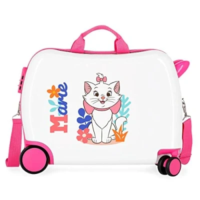Abbildung von Disney Aristogatos Kinderkoffer, weiß, 50 x 39 20 cm, starr, ABS Kombinationsverschluss, 34 l, 1,8 kg, 4 Räder