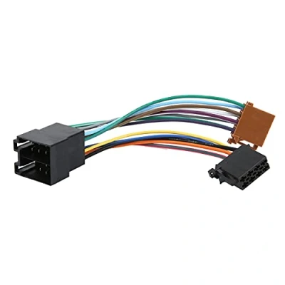 Abbildung von Kabelbaumadapter, ISO Autoradio Audio Kit, Passend für 106 206 306 307 405 406 607