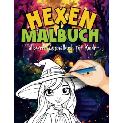 Abbildung von HEXEN MALBUCH Halloween Ausmalbuch für Kinder