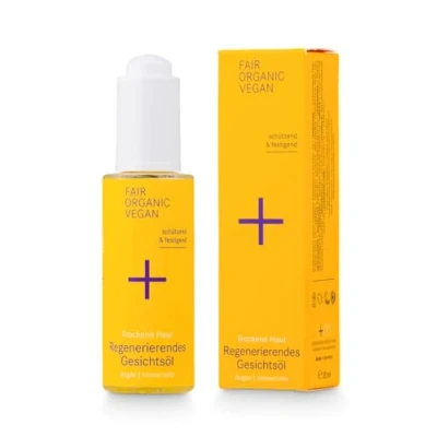 Abbildung von i+m® Regenerierendes Gesichtsöl 30ml · Veganes mit BIO Arganöl Straffend &amp; feuchtigkeitsspendend Beruhigendes für trockene Haut 100% Naturkosmetik