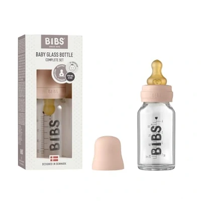 Abbildung von BIBS Babyfles Glas Blush 110ml