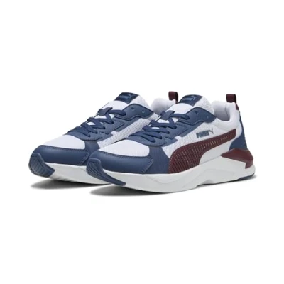 Abbildung von PUMA Erwachsene X Ray 3 Sneakers 36, White Ruby Shimmer Persian Blue Red