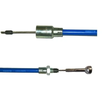 Abbildung von FKAnhängerteile 1 Stück Knott Bremsseil Schnellmontage 980207.14 HL 1230 mm GL 1420 Nirosta