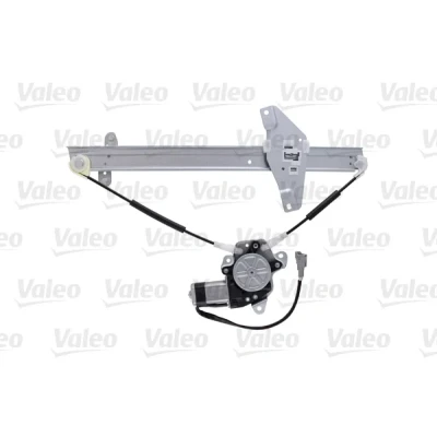 Abbildung von Valeo Fensterheber vorne links elektrisch mit Elektromotor ohne Komfortfunktion 850420 TOYOTA: Corolla VII Compact