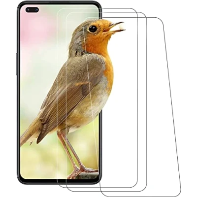 Abbildung von 3 Stück Schutzfolie Kompatibel mit OnePlus NORD 5G Anti Kratz, 9H Härte, Ultra Klar Schutzglas, Blasenfrei Folie, Fall Transparent Panzerglasfolie