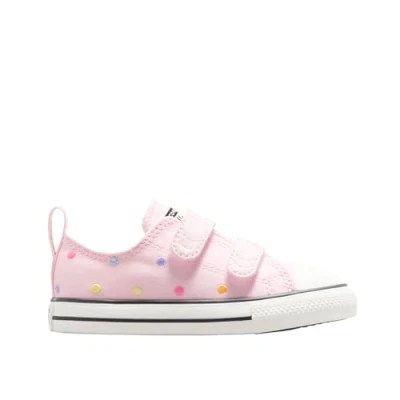 Abbildung von Converse Chuck Taylor Unisex Sneaker low für Kinder, Größe: 24, Sugar berry/multi/vintage white Schuhe