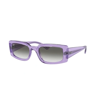 Abbildung von Ray Ban Kiliane Unisex Sonnenbrille, Größe: 54, Transparent violet