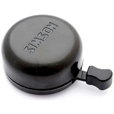 Abbildung von Fahrradklingel Simson Traditionell Stahl Schwarz