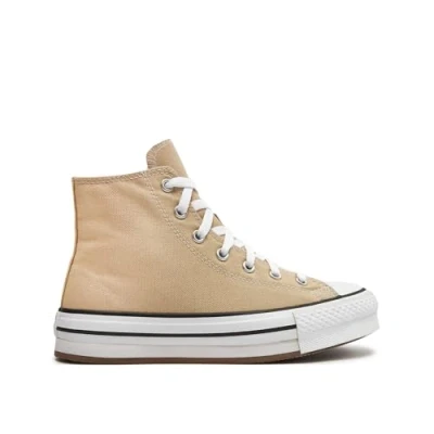 Abbildung von Converse Chuck Taylor ALL STAR LIFT Unisex Sneaker high für Kinder, Größe: 38.5, Nutty granola/white/black Schuhe