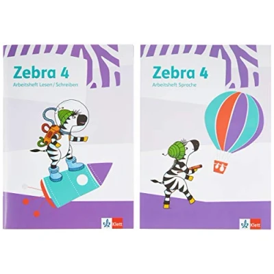 Abbildung von Zebra 4: Paket: Arbeitsheft Lesen/Schreiben und Sprache Klasse 4 (Zebra. Ausgabe ab 2018)