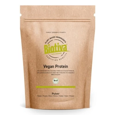 Abbildung von Biotiva Vegan Protein Pulver Bio 900 g