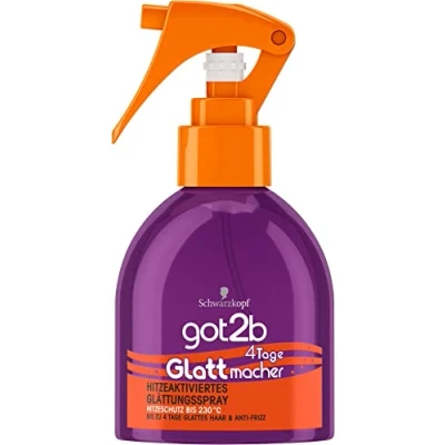 Abbildung von Schwarzkopf Got2b Hitzeaktiviertes Glättungsspray Glattmacher 200ml