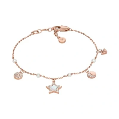 Abbildung von EMPORIO ARMANI Damenarmband Metall roségoldfarben, EGS3107221