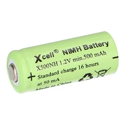 Abbildung von Akku Lady N X500NH ersetzt LR1, LR01, 4901, 4001, MX9100, 910A, E90 1,2V NI MH 500mAh AKKUman Set