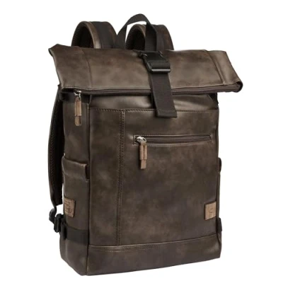 Abbildung von camel active Laos Herren Rucksack Rolltop Backpack, 21 L Braun