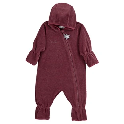 Abbildung von Sterntaler Unisex Kinder Overall Baby Fleece Overall, Dunkelrot, 68