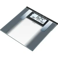 Abbildung von Sanitas Personenwaage SBG 21 Körperanalysewaage Wägebereich (max)=180 kg Grau, Glas