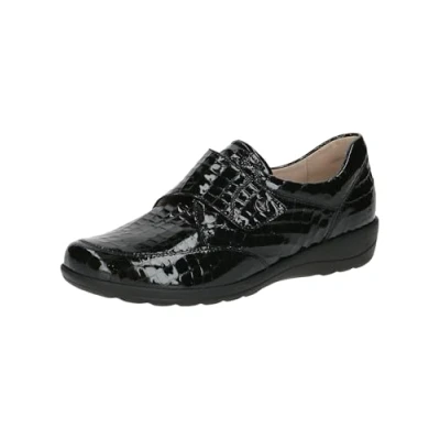 Abbildung von Caprice Slipper, Damen, Größe: 40, Black croco Leder
