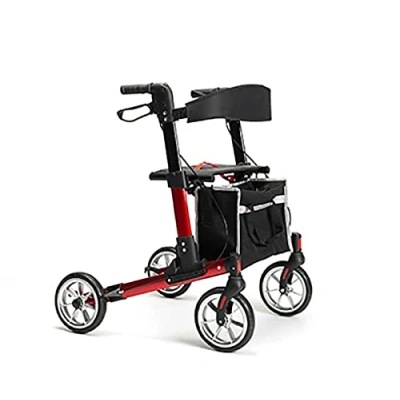 Abbildung von Reise Rollator Quava Rot 1 St