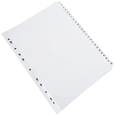 Abbildung von Q Connect Mylar Index, A4, 1—50