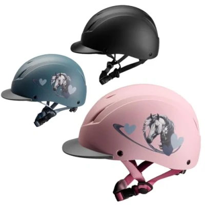 Abbildung von PFIFF Unisex Jugend Reithelm ProtectionX, Pink, S
