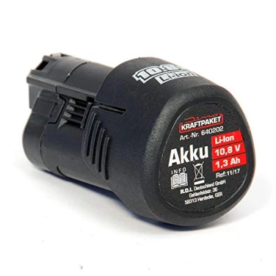 Abbildung von Dino KRAFTPAKET 640202 Werkzeug Akku 10.8 V 2 Ah Li Ion