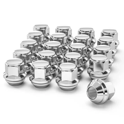 Abbildung von GAsuppply M12 x 1,5 Schwarz OEM Factory Style Kegel Sitz Radmuttern für die meisten Ford Fiesta Focus Fusion Fabrik Räder 20 Stück geschlossenes Ende Lug Nuts