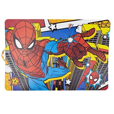 Abbildung von Tinisu Tischdecke Spiderman Kinder Platzdeckchen Tischunterlage 43cm x 28cm