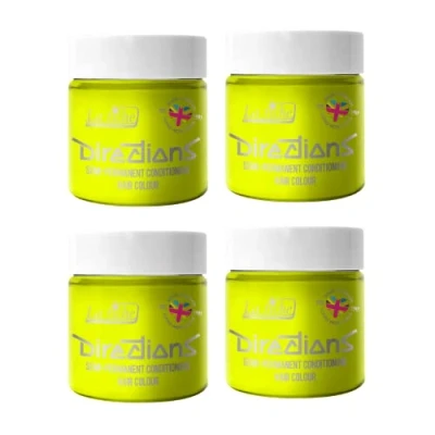 Abbildung von La Riche Directions Semipermanente Haarfarbe 100 ml Dose 4 Packung (Fluorescent Yellow)