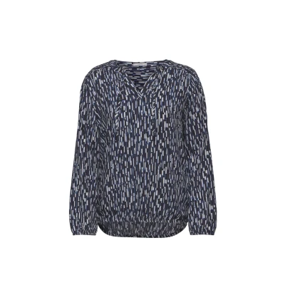 Abbildung von Cecil MIT Smockdetail Bluse, Damen, Größe: XS, Blau