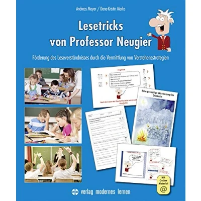 Abbildung von Lesetricks von Professor Neugier: Förderung des Leseverständnisses durch die Vermittlung Verstehensstrategien