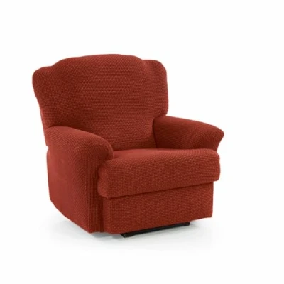 Abbildung von SOFASKINS® Sofabezug für Relaxsessel, super elastisch, Sofabezug, atmungsaktiv und langlebig, einfach anzubringen, Größe 70 90 cm, Orange