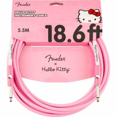 Abbildung von Fender® Hello Kitty® Instrumentenkabel, 3 m, Rosa