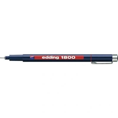 Abbildung von edding Faserzeichner 1800 profipen 0.1 ca. 0,25mm rot