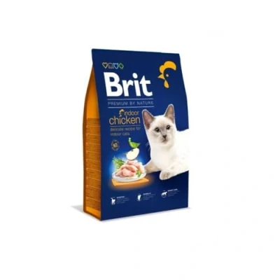 Abbildung von Brit Premium by Nature Indoor Katzenfutter für Erwachsene, Huhn, 1,5 kg