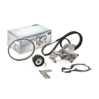 Abbildung von HEPU PK02612 Wasserpumpe + Zahnriemensatz 16 FORD: FOCUS Mk3 Kasten / Kombi, 3 Turnier,