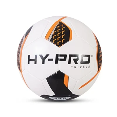 Abbildung von Hy Pro Fußball, Rot/Schwarz/Orange, Trivela Size 4