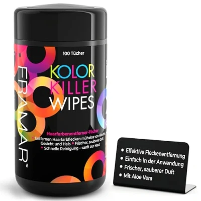 Abbildung von Framar Kolor Killer Wipes 100st White