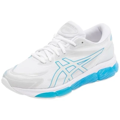 Abbildung von ASICS Herren Gel Quantum 360 VIII Sneaker, Weiss/DIGITAL Aqua, 46 EU